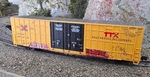Atlas Gunderson 50006939 7550 Dd Boxcar Ttx Graffiti RD#664391. Fixed Price $53.00.