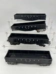 Lionel #1002/6012 Gauge Gondola Car Black Lot Of 4 Fair. Fixed Price $19.99.