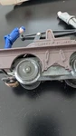 Louis Marx Electric Hand Car Scale 2002 Model Train. Fixed Price $19.00.