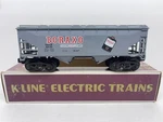 K-line Gauge K-6223 Boraxo Covered Hopper Classic Car. Fixed Price $35.90.