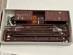 Ho Scale Walthers, 50' Auto Box Car, Southern Pacific Brown, #67734 932-5855 Bn. Fixed Price $15.00.