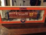 Lionel Gauge 6-17173 Government Of Canada Cylindrical Hopper New. Fixed Price $70.00.