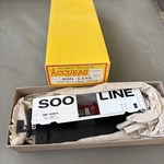 Ho Accurail Soo Line Rd #137814 3423 PS-1 Steel Box Car White Kit New. Fixed Price $24.00.