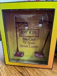 Mth Rail King Gauge Die-cast Street Lamps Lot (set Of 5) Nos. Fixed Price $115.00.