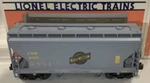 Lionel Chicago Northwestern Acf 2 Bay Centerflow Hopper 6-6135! Std. Scale. Fixed Price $34.99.