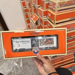 Lionel Great Northern Railroad Box Car Gauge White 6-29952 Die-cast Metal Spr. Fixed Price $29.00.