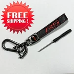Genuine Leather Car Keychain For Chevy Camaro Rs Ring Lanyard Fob Holder. Fixed Price $10.99.