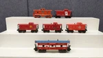 Lionel & K-line Assorted Gauge Cabooses 6 Ex. Fixed Price $75.99.