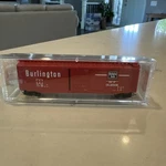 Scale 31260 Micro Trains 50' Box Car Chicago, Burlington & Quincy Rd# 924. Fixed Price $14.50.