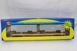 Athearn Ho Scale 85' All Purpose Flat Car With 2 40' Parcel Trailers 790011. Fixed Price $49.99.