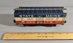 Vintage Scale Marx Marline State Of Maine Products Bar 4484 Box Car #2. Fixed Price $25.00.