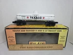 Mth Railking 30-7316 O-27 Gauge Texaco Single Dome Tank Car #878991 Vg/box. Fixed Price $25.95.