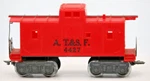 Marx Atsf 4427 8 Wheel Design Caboose Gauge. Fixed Price $12.99.
