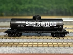 Scale - Mtl 06500760 Sherwood 39' Single Dome Tank Car SHPX4129 N7681. Fixed Price $22.99.