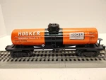 Lionel #2555 Tank Car Niagra Falls Hooker Chemical Custom Painted -o Gauge/used. Fixed Price $55.00.
