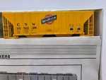 Walthers 100 Ton Cement Covered Hopper (chicago & Northwestern) # 169238,RARE. Fixed Price $32.98.
