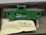 Athearn # 5361 Burlington Northern Wide Vision Caboose 10469 Kit Ho Scale. Fixed Price $13.00.