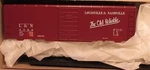Roundhouse 10711 L&n Old Reliable 40' Aar Superior Door Boxcar (brown Body). Fixed Price $14.44.