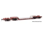 Walthers Ho Scale 81' 8-AXLE Depressed Center Flatcar Southern #50030. Fixed Price $39.82.