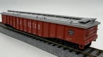 Ho Athearn Burlington Covered Gondola Cbq 83116 Freight Car. Fixed Price $16.99.