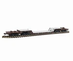 Ho Walthers 932-5628 Gold Line 81' 4 Truck Depressed Center Flat Car Conrail Cr. Fixed Price $109.99.