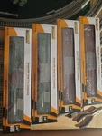 Tangent Scale Models - Greenville 86FT Boxcars, Conrail & Penn Central (4 Total). Fixed Price $160.00.