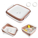Gimwa Collapsible 2.4 Gal Wash Basin For Baby Bottles Portable Rv Sink Mocha. Fixed Price $24.87.