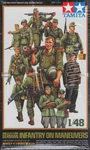 TAM32530 1:48 Tamiya Wwii German Infantry On Maneuvers Set. Fixed Price $23.15.