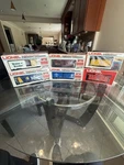 Lot Of 6 Vintage Lionel O/O27 Gauge Freight Cars & Cabooses W/ Original Boxes. Fixed Price $195.00.