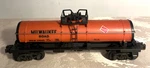 Vintage Lionel 6-19600 Milwaukee Road Single Dome Tank Car, 1987, New Box. Fixed Price $60.00.