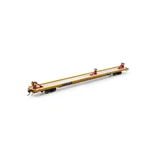 Athearn ATHG69603 F89F 89' Trailer Rttx/yellow 1991 Logo #151870 Flat Car Ho Sca. Fixed Price $54.99.
