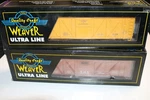 2 Weaver Ultra Line Boxcars Trains - Calabasas Tuscan & Dragoon Northern. Fixed Price $50.00.