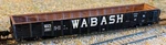 Bluford Shops Ga. 52'6' 15 Panel Gondola Heavy Dented Wabash #12657 Pn 52187. Fixed Price $39.99.