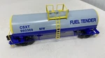 K-line K6332-1431 O Scale Csx Fuel Tender Extruded Aluminum Tank Car 993369. Fixed Price $33.99.