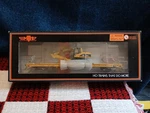 Mth Ho Scale Union Pacific 60' Wood Deck Flat Car W/ Cat 315C Hydraulic. Fixed Price $100.00.
