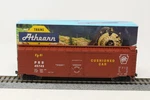 Ho Athearn / Third Rail 50' Plug Door Box Car Pennsylvania Prr 45743 Red Rtr. Fixed Price $14.89.