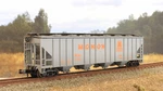 Ahm Minitrains Covered Hopper Monon. Fixed Price $9.60.