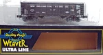 Weaver Scale Ultra Line New England Coal & Coke 2 Bay Hopper 3 Rail Nos. Fixed Price $55.00.