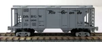 Micro-trains Z Scale 53100040 PS-2 70 Ton 2-BAY Hopper D&rgw. Fixed Price $39.95.