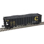 Atlas 50005863 Chessie System 90 Ton 3-BAY Hopper C&O184125 N10331. Fixed Price $19.99.