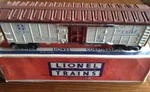 Post War Lionel No. 6672 Santa Fe Sfrd Refrigerator Car Gauge With Box - Read. Fixed Price $12.99.