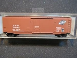 Micro-trains 32230 50' Standard Boxcar, Chicago Northwestern 152053 Ln. Fixed Price $12.99.