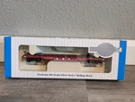 Bachmann Scale Silver Series Sante Fe Train Flat Car #17302 Super Shock Contr. Fixed Price $19.99.