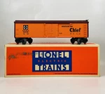 Lionel Trains 6-5715 Santa Woodside Reefer Route Of The Chief, Gauge. Fixed Price $26.77.