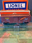Lionel Gauge 40 Western Pacific Brown Boxcar #17233. Fixed Price $22.00.