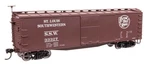 Walthers Ho Scale New 2026 40' Wood Boxcar Cotton Belt #33327 910-40206. Fixed Price $28.97.