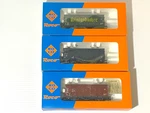 Lot Of - Roco Ho Scale Covered Freight / Wagon Cars 4301A 4301C 4301F Mint. Fixed Price $39.99.