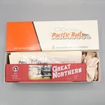 Pacific Rail 50' Double Door Boxcar Great Northern #35283 S-gauge. Fixed Price $31.99.