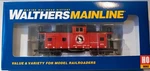 Walthers Ho #910-8767 International Wide-vision Caboose Ready To Run -- Great. Fixed Price $40.48.