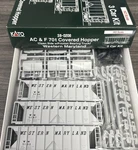 Kato Scale 38-0206 Ac & F 70 Covered Hopper Car Set Western Maryland Nib. Fixed Price $62.99.